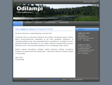 Tablet Screenshot of odilampi.liitin.net